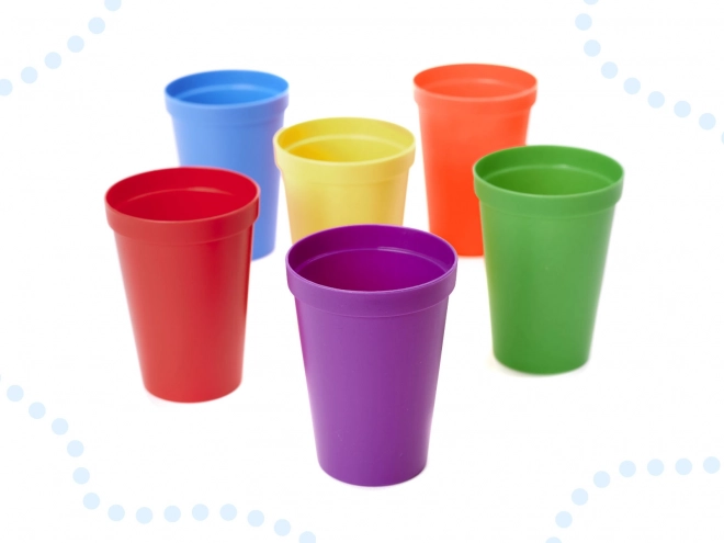 Creatieve gekleurde stenen Montessori set 65 stuks