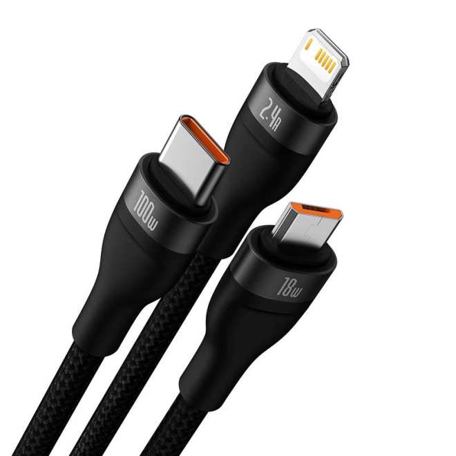 Flexibiliteit met drievoudige connector