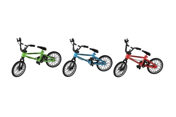 Fiets vinger 11x7cm metaal/plastic