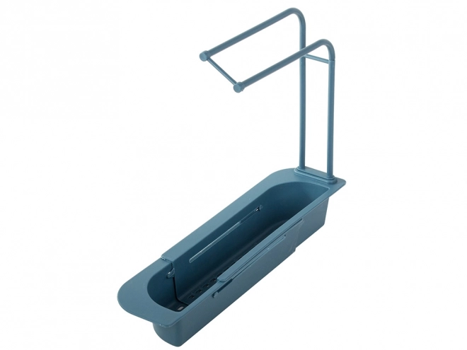 Opvouwbare organizer voor de keukenspoelbak