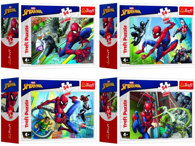 Minipuzzel Spiderman 54 stukjes