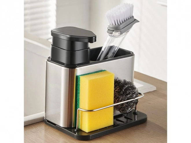 Keuken zeepdispenser en sponsorganizer