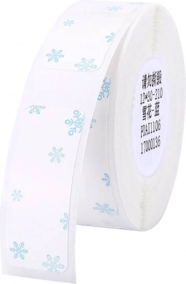 Thermische etiketten Niimbot 12 × 30 mm, 210 stuks – Transparant