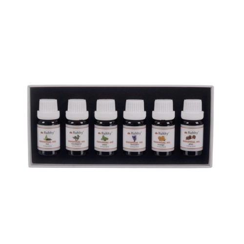Set van 6 etherische oliën van 10 ml