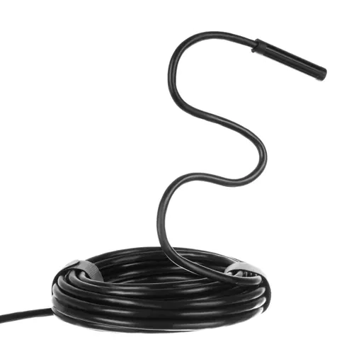 Flexibele 5 m kabel en compacte 8 mm camera
