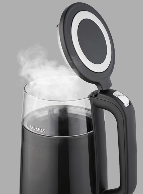 Elektrische waterkoker met temperatuurregeling 1,7 l 2200 W