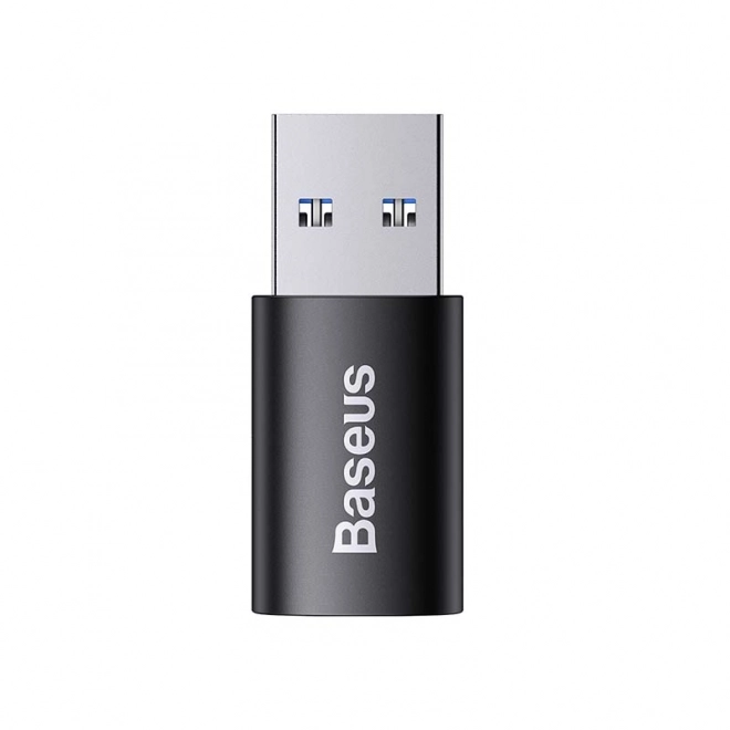 Adapter Baseus USB-A naar USB-C – Zwart