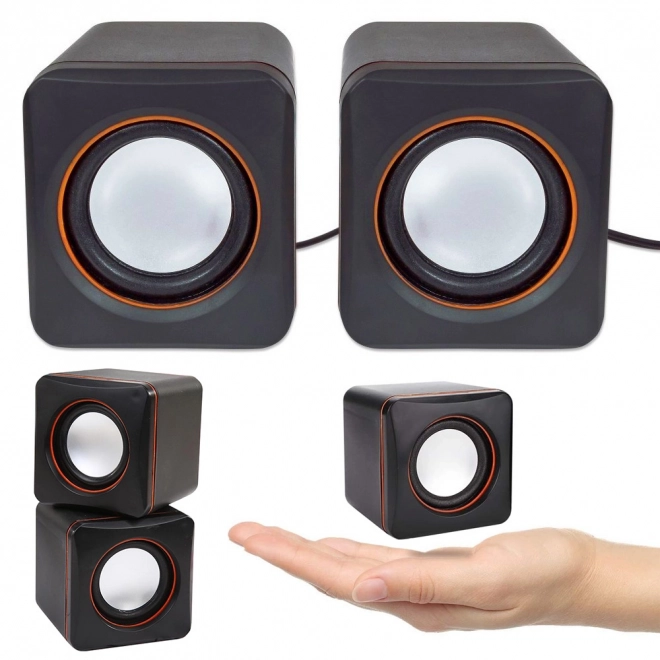 Computerspeakers met USB-voeding