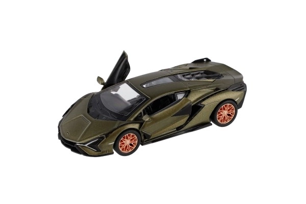 Modelautootje Lamborghini Sián FKP 37 terugtrekmechanisme