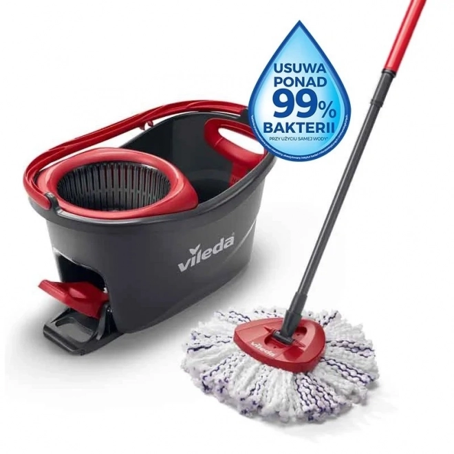 Vileda Turbo mop set met microvezels