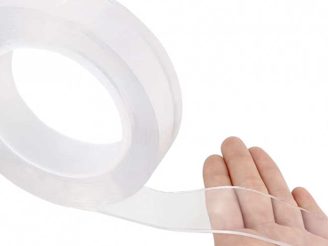 Transparante dubbelzijdige nano tape 5 meter