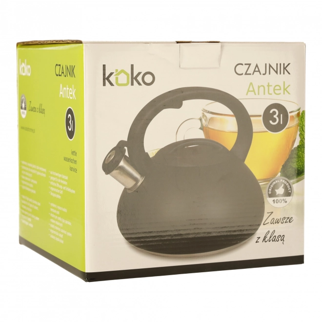 KOKO ANTEK waterkoker 3l zwart