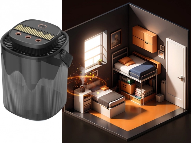 Luchtbevochtiger met aromatherapie en RGB-verlichting USB
