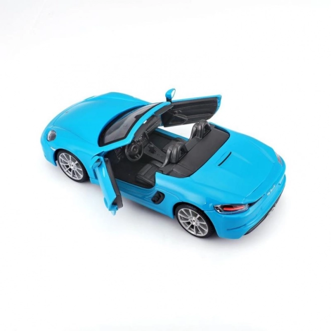 Bburago 1:24 Porsche 718 Boxster Blauw