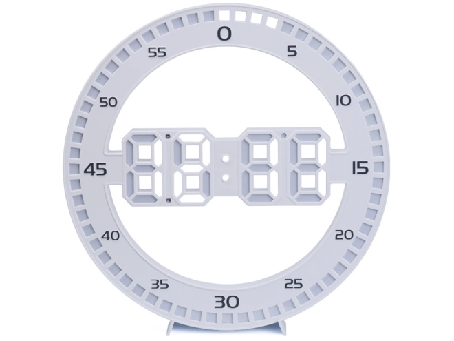 LED digitale wekker met thermometer en alarm