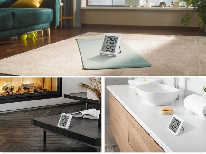 Digitale thermometer met hygrometer voor thuis