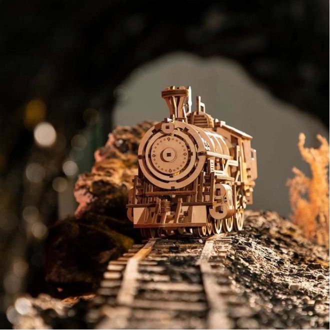 Rokr 3D houten puzzel locomotief 350 stukjes