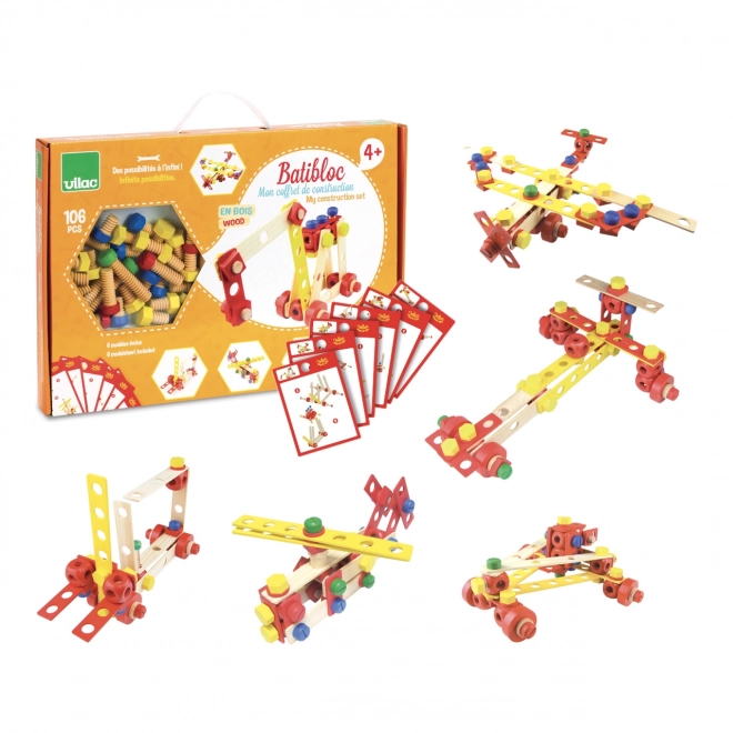 Vilac houten bouwset Batibloc