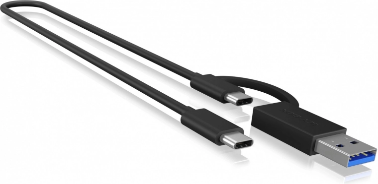 Dubbele aansluiting USB‑C en USB‑A