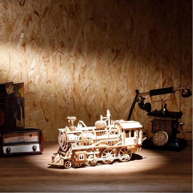 Rokr 3D houten puzzel locomotief 350 stukjes