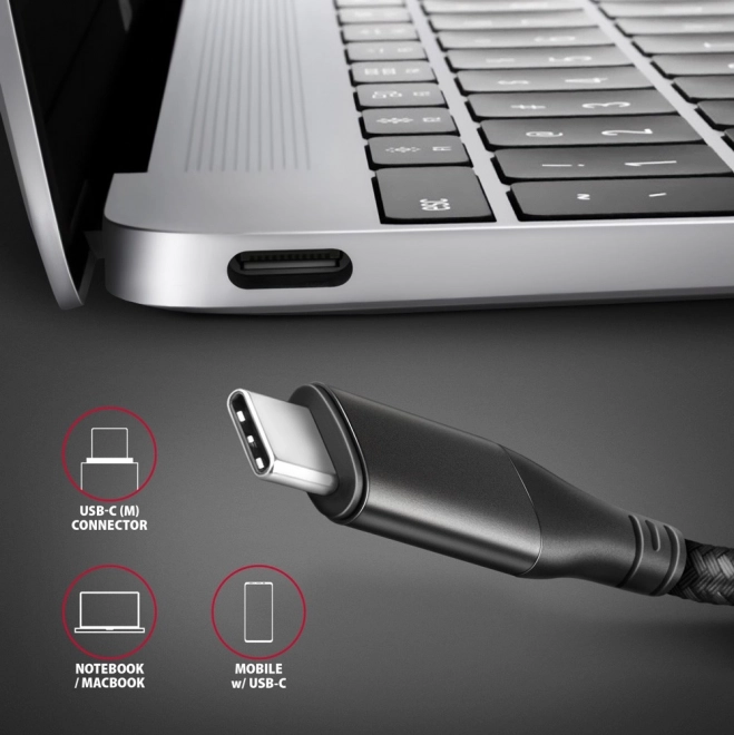 Adapter USB-C naar HDMI 4K/60Hz 1,8m