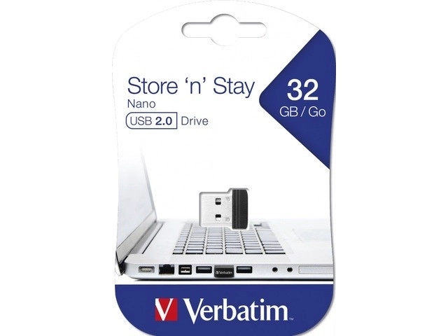 USB-flashdisk Verbatim Store 'n' Stay Nano 32GB USB 2.0