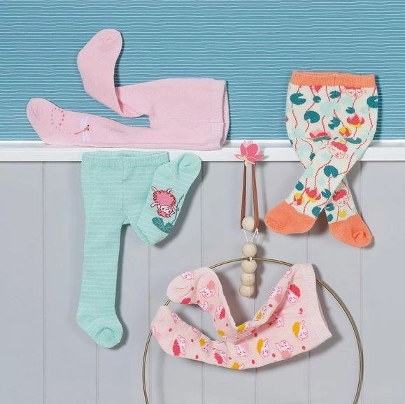Panty's voor pop Baby Annabell 2 stuks