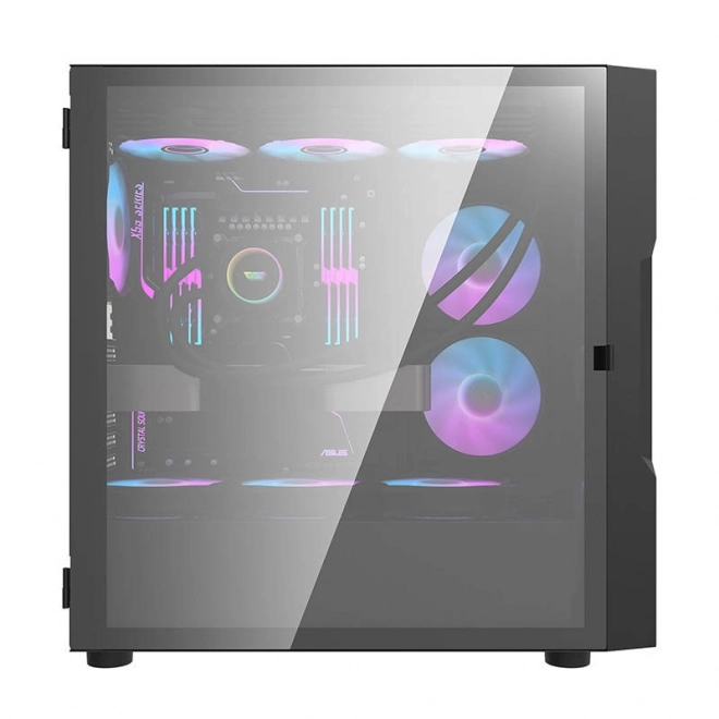 Computerbehuizing met RGB-verlichting Darkflash