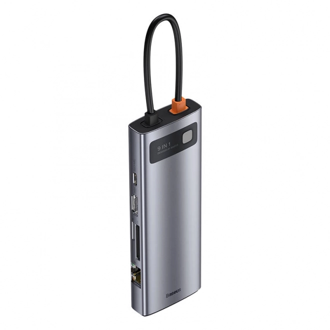 Baseus Metal Gleam Series 9-in-1 Multifunctionele Hub