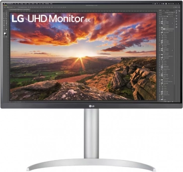 LG 27" UHD IPS-monitor met USB‑C en DisplayHDR