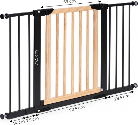 Variabele breedte 74–130 cm