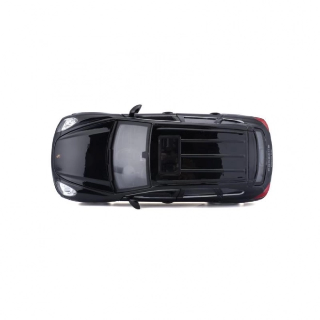 Metalen model Porsche Cayenne Turbo zwart 1/24