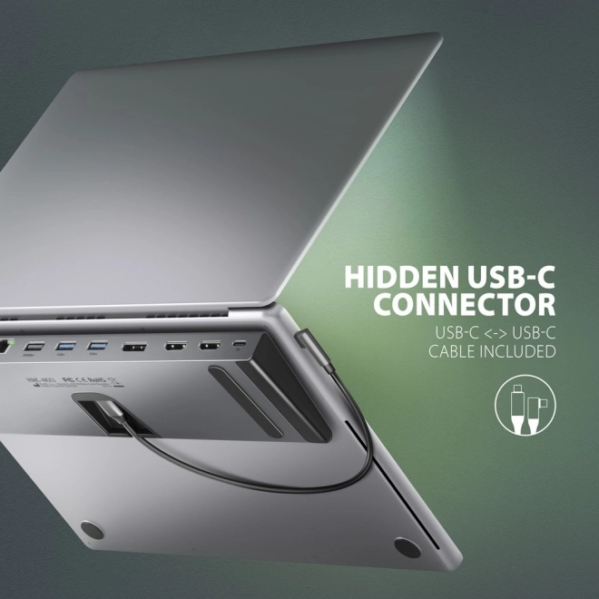 Multi-poorts USB-C hub 11in1 5Gbps