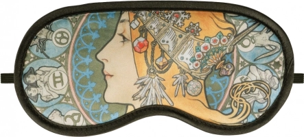 Slaapmasker Alfons Mucha – Zodiak