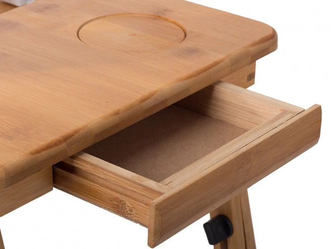 Bamboe laptoptafel voor op bed