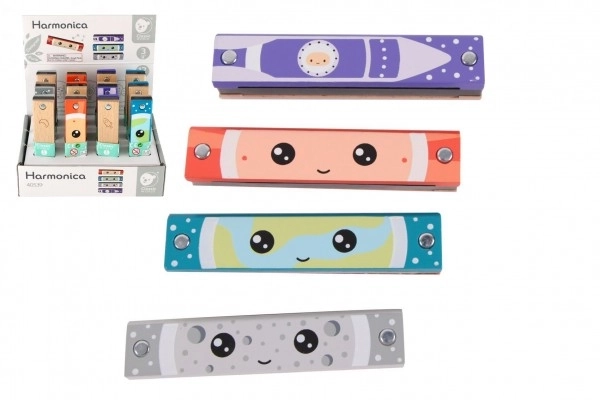 Houten kinderaccordeon 13 cm