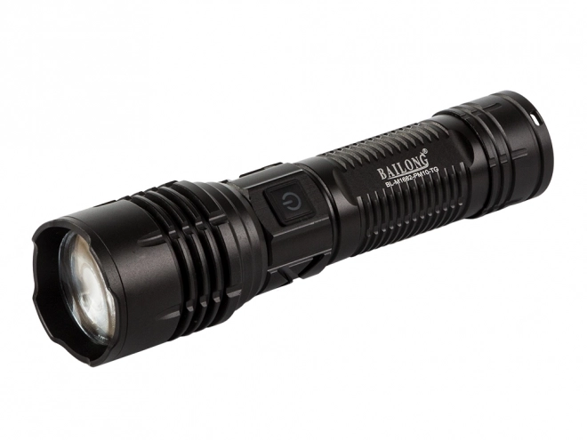 Militaire tactische zaklamp Bailong met LED zoom