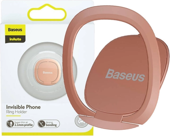 Onzichtbare Baseus-telefoonhouder - roségoud