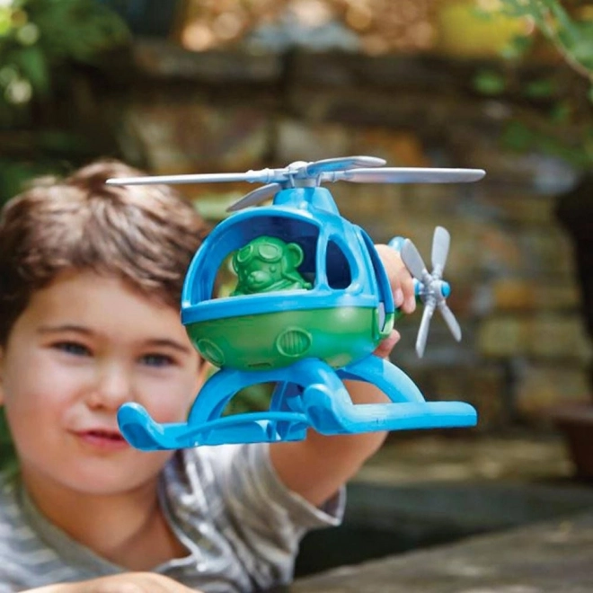 Green Toys helikopter blauw