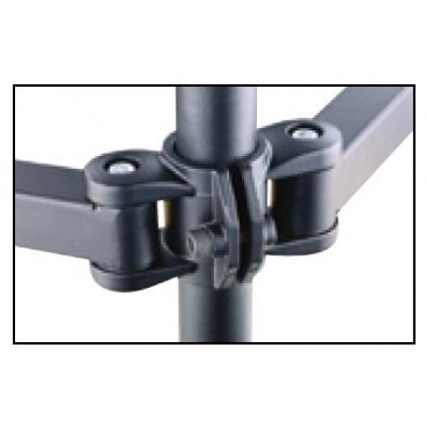 Dubbele bureaustandaard LCD/LED 13-27 inch 2x10 kg