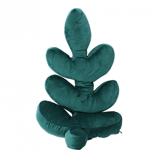 Decoratief pluche kussen in de vorm van een blad – type 1
