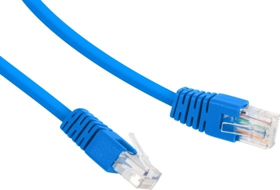 Patchkabel categorie 6 UTP 0,5 m blauw