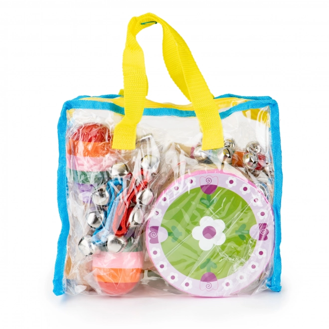 Muziekset 14 instrumenten + tas Ecotoys