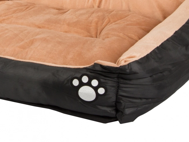 Pluche bed voor honden en katten met comfortabel kussen