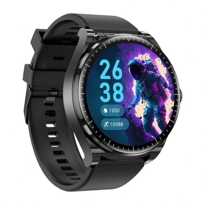 Slim horloge met draadloze oordopjes BlitzWolf (zwart)