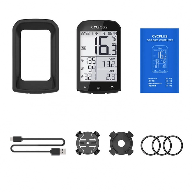 GPS-fietscomputer Cycplus M1