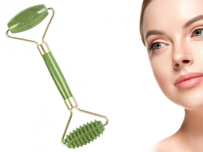 Jade massage roller