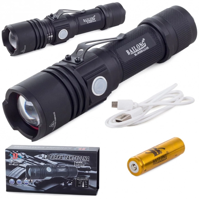 Militaire tactische zaklamp met led-dioden Cree XM-L T6
