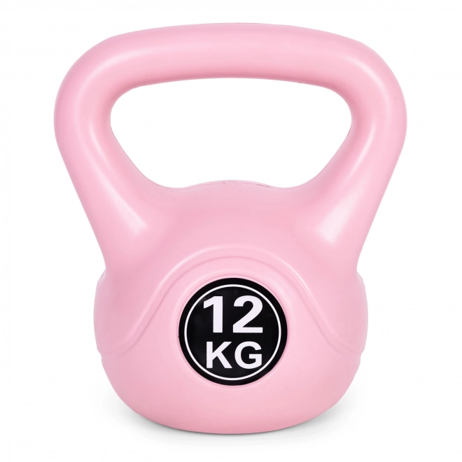 Kettlebell voor oefening roze - 12kg