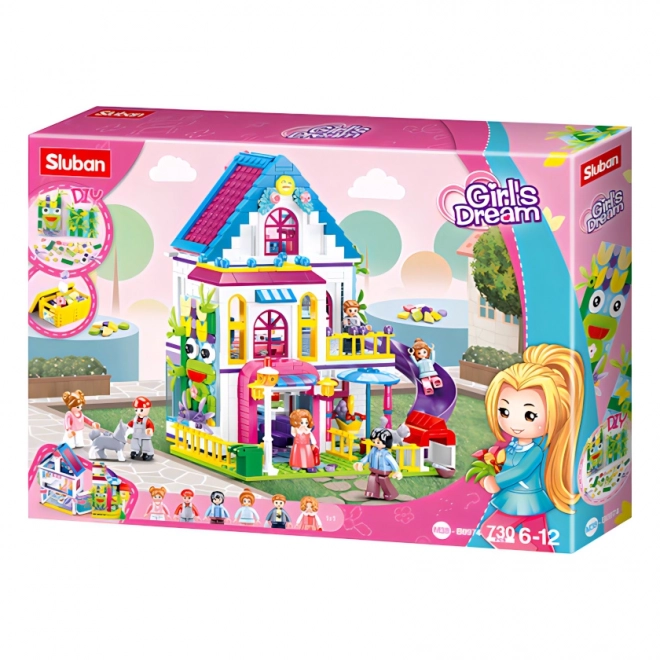 Sluban Meisjes Droom M38-B0974 Leuke Villa